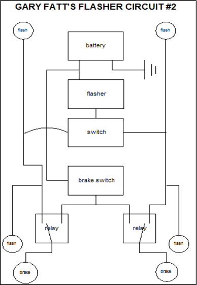 MODERN FLASHER CIRCUITS austin seven wiring diagram 